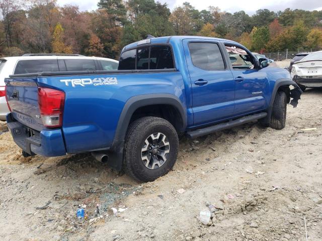 3TMCZ5AN9GM019955 - 2016 TOYOTA TACOMA DOUBLE CAB أزرق صورة 3