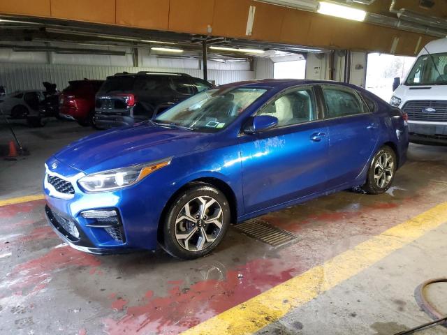 3KPF24AD3ME325753 - 2021 KIA FORTE FE BLUE photo 1