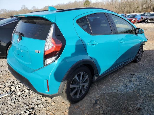 JTDKDTB32J1599551 - 2018 TOYOTA PRIUS C TURQUOISE photo 3