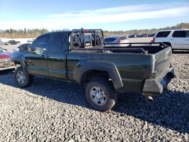 5TFUX4EN8EX025154 - 2014 TOYOTA TACOMA ACCESS CAB GREEN photo 2