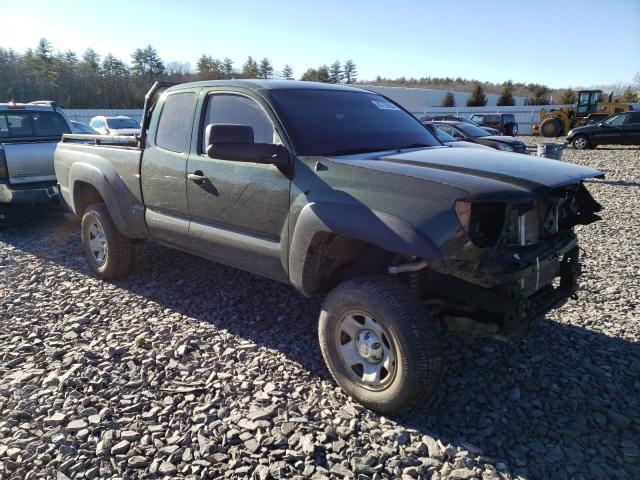 5TFUX4EN8EX025154 - 2014 TOYOTA TACOMA ACCESS CAB GREEN photo 4