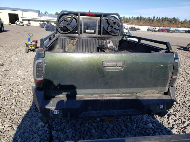 5TFUX4EN8EX025154 - 2014 TOYOTA TACOMA ACCESS CAB GREEN photo 6