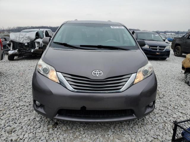 5TDYK3DC0CS273038 - 2012 TOYOTA SIENNA XLE GRAY photo 5