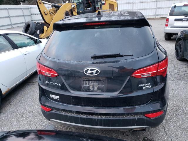 5XYZTDLB0GG344550 - 2016 HYUNDAI SANTA FE S BLACK photo 6