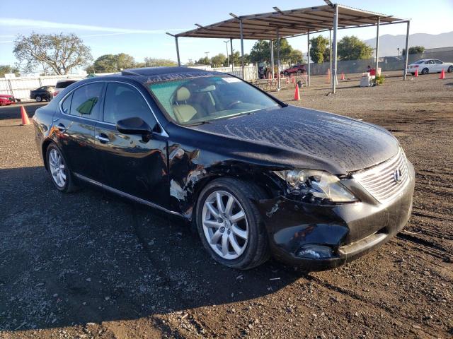 JTHBL46F985060343 - 2008 LEXUS LS 460 BLACK photo 4