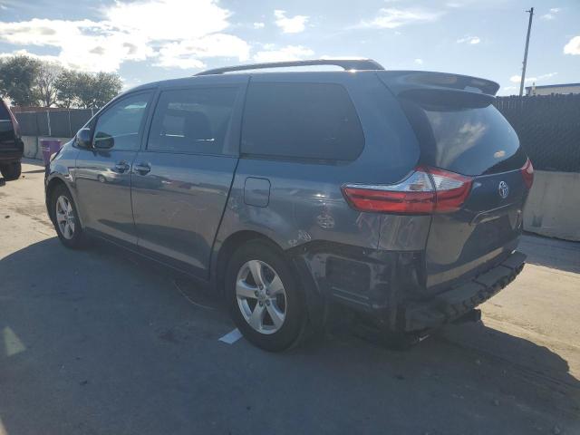 5TDKZ3DC0HS771457 - 2017 TOYOTA SIENNA LE 蓝色 照片 2