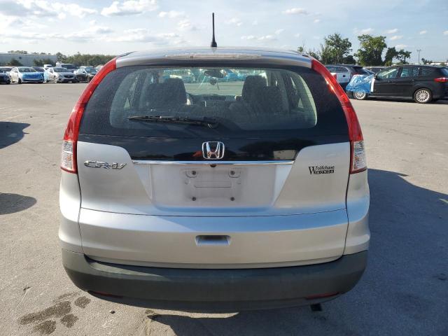 5J6RM3H35CL046528 - 2012 HONDA CR-V LX ვერცხლისფერი ფოტო 6