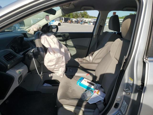 5J6RM3H35CL046528 - 2012 HONDA CR-V LX ვერცხლისფერი ფოტო 7