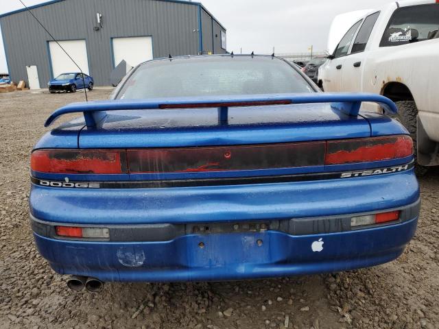 JB3XD44S6MY016363 - 1991 DODGE STEALTH BLUE photo 6