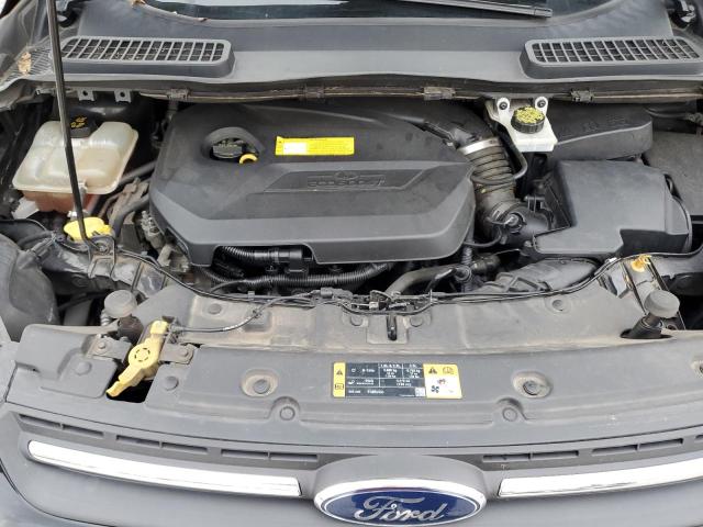 1FMCU9GX5GUB85461 - 2016 FORD ESCAPE SE BLACK photo 12