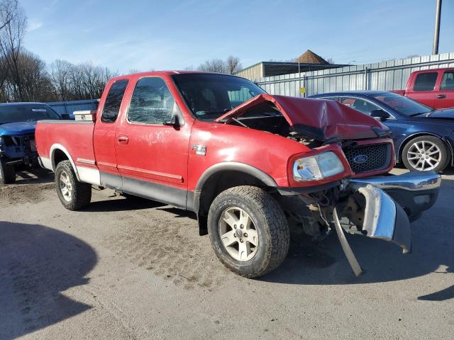 1FTRX18L32NB57678 - 2002 FORD F150 RED photo 4