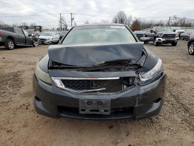 1HGCS12858A011244 - 2008 HONDA ACCORD EXL BLACK photo 5