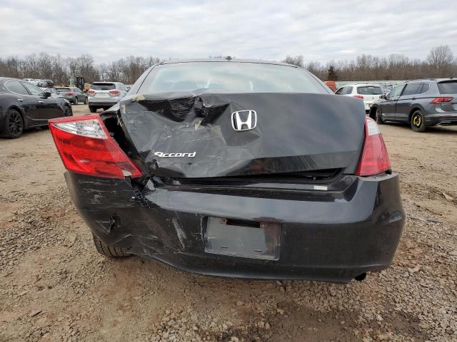 1HGCS12858A011244 - 2008 HONDA ACCORD EXL BLACK photo 6