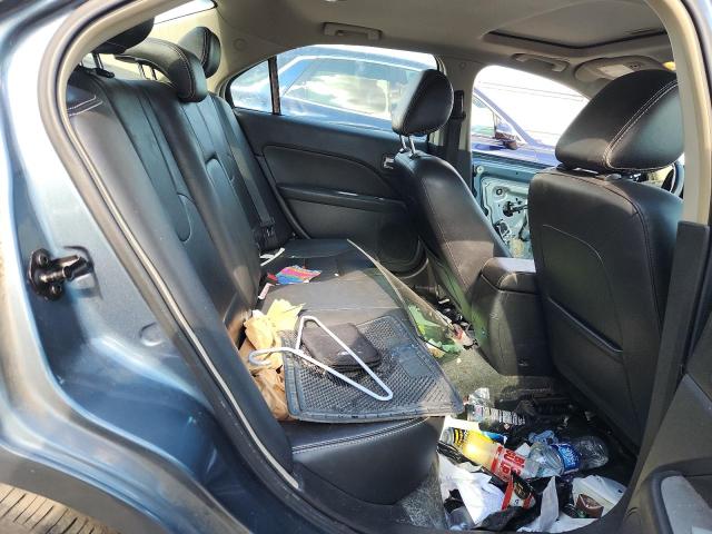 3FAHP0JA3BR254638 - 2011 FORD FUSION SEL BLUE photo 10