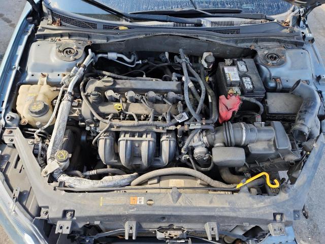 3FAHP0JA3BR254638 - 2011 FORD FUSION SEL BLUE photo 11