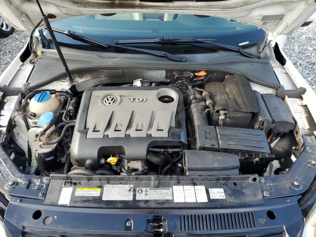 1VWCN7A34EC063010 - 2014 VOLKSWAGEN PASSAT SEL Beyaz fotoğraf 11