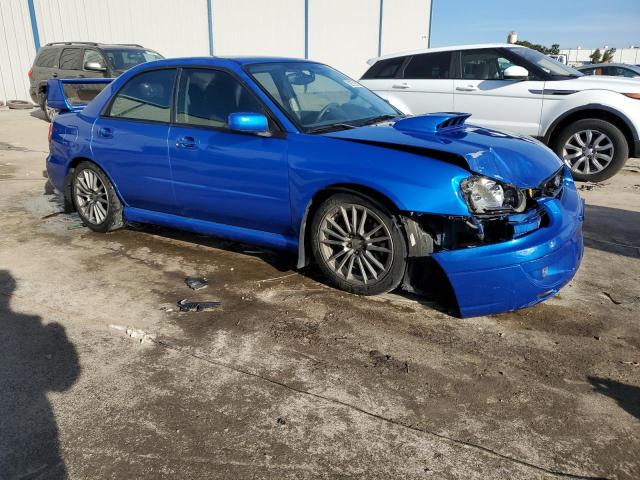 JF1GD29685G506587 - 2005 SUBARU IMPREZA WRX BLUE photo 4