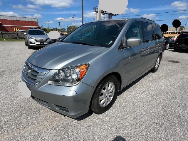 5FNRL38468B010827 - 2008 HONDA ODYSSEY EX SILVER photo 2