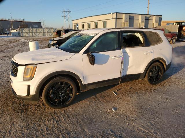 5XYP5DHC9NG266883 - 2022 KIA TELLURIDE SX WHITE photo 1