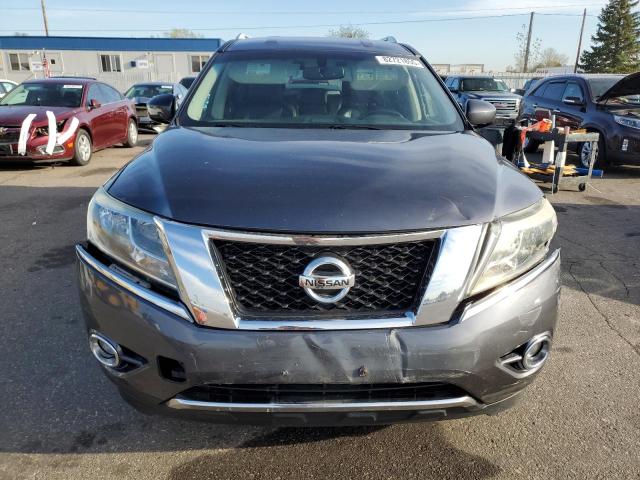 5N1AR2MM3EC674356 - 2014 NISSAN PATHFINDER S Gris foto 5