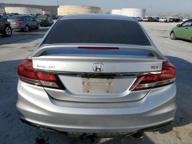 2HGFB6E59DH705393 - 2013 HONDA CIVIC SI SILVER photo 6