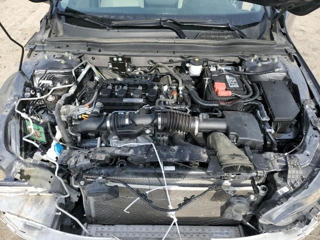 1HGCV1F15LA048999 - 2020 HONDA ACCORD LX GRAY photo 11