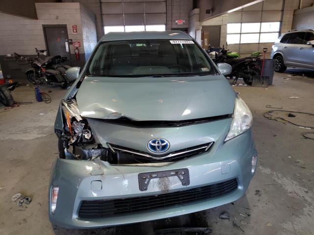 JTDZN3EU4D3233373 - 2013 TOYOTA PRIUS V BLUE photo 5