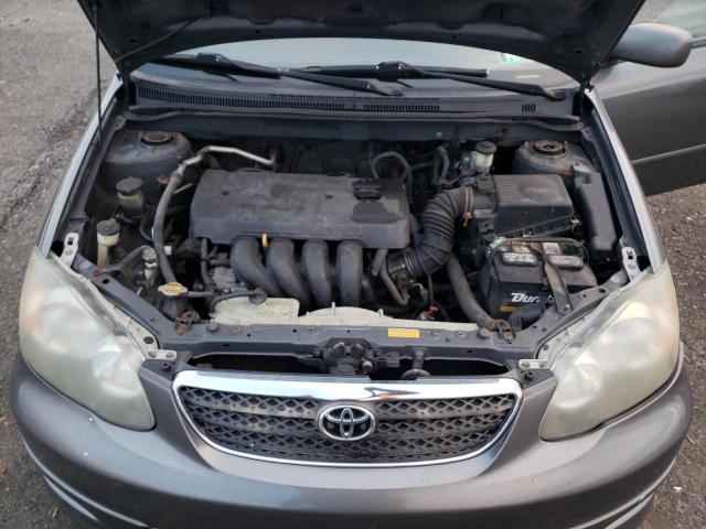 2T1BR32E76C599907 - 2006 TOYOTA COROLLA CE GRAY photo 11