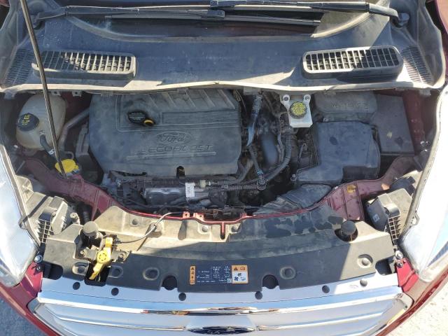 1FMCU0HD7JUA84350 - 2018 FORD ESCAPE SEL Czerwony zdjęcie 12