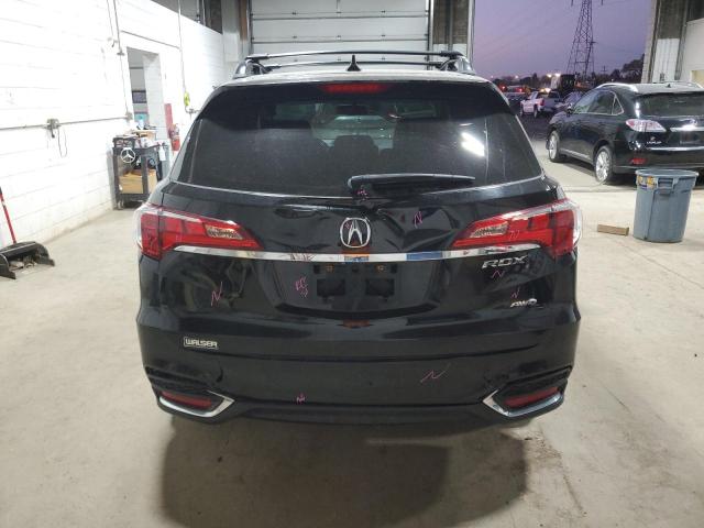 5J8TB4H57HL029974 - 2017 ACURA RDX TECHNOLOGY BLACK photo 6