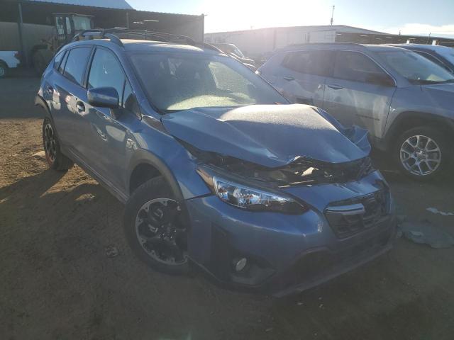 JF2GTAECXNH206113 - 2022 SUBARU CROSSTREK PREMIUM BLUE photo 4