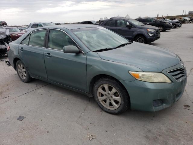 4T4BF3EK9BR156716 - 2011 TOYOTA CAMRY BASE GREEN photo 4