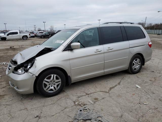 5FNRL38627B401862 - 2007 HONDA ODYSSEY EXL SILVER photo 1