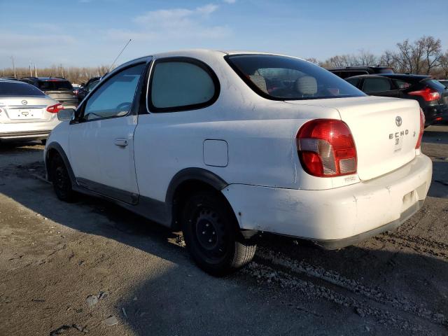 JTDAT123X20225697 - 2002 TOYOTA ECHO WHITE photo 2