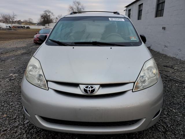 5TDZK23C69S275756 - 2009 TOYOTA SIENNA CE SILVER photo 5