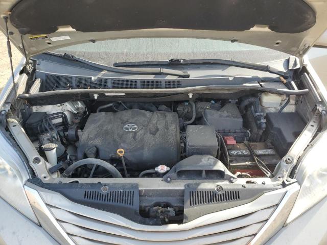 5TDJZ3DC4HS182052 - 2017 TOYOTA SIENNA LE TAN photo 12