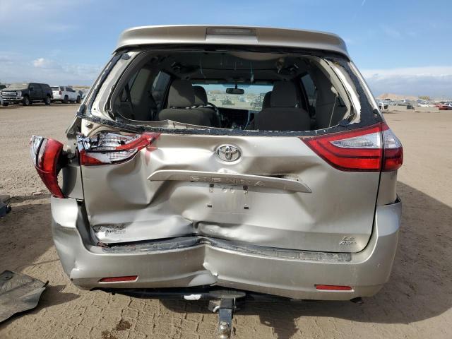 5TDJZ3DC4HS182052 - 2017 TOYOTA SIENNA LE TAN photo 6