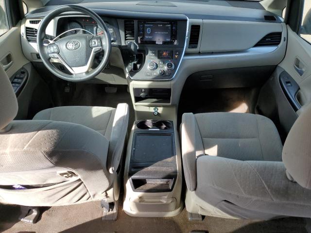 5TDJZ3DC4HS182052 - 2017 TOYOTA SIENNA LE TAN photo 8