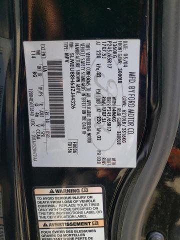 5LMEU88H64ZJ44326 - 2004 LINCOLN AVIATOR 黑色 照片 13