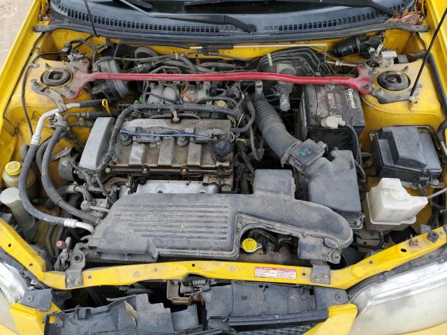 JM1BJ245121623292 - 2002 MAZDA PROTEGE PR5 YELLOW photo 11