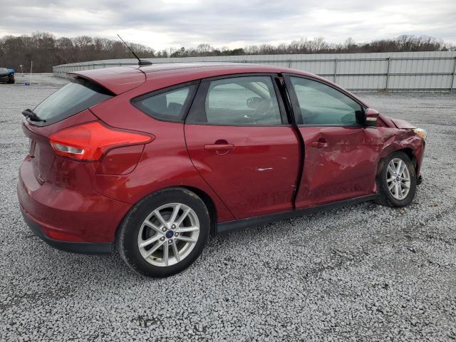 1FADP3K2XGL279534 - 2016 FORD FOCUS SE RED photo 3