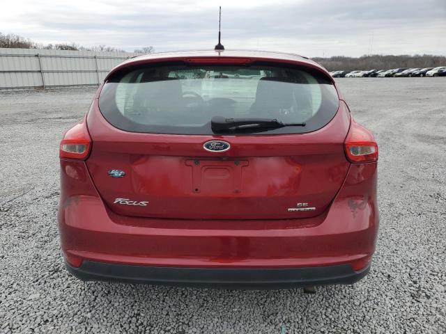 1FADP3K2XGL279534 - 2016 FORD FOCUS SE RED photo 6