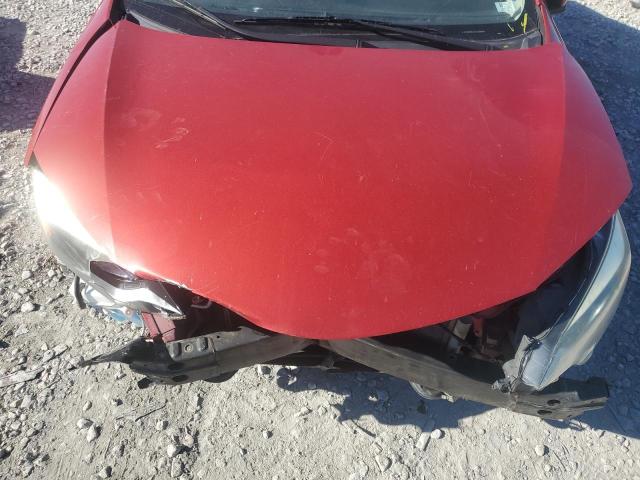 5YFBURHE4GP433998 - 2016 TOYOTA COROLLA L BURGUNDY photo 11