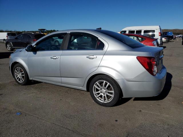 1G1JC5SH7C4190705 - 2012 CHEVROLET SONIC LT SILVER photo 2