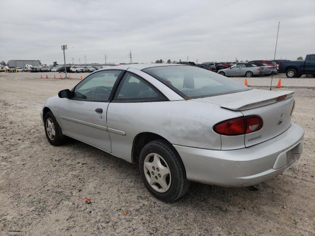 1G1JC1243Y7398950 - 2000 CHEVROLET CAVALIER SILVER photo 2