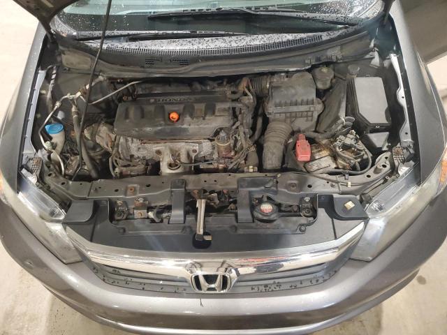 2HGFB2E57CH514790 - 2012 HONDA CIVIC LX CHARCOAL photo 11
