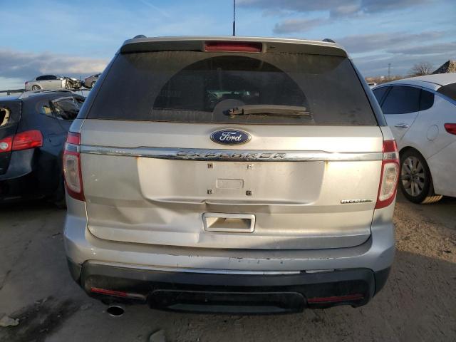 1FM5K7B82FGB23077 - 2015 FORD EXPLORER SILVER photo 6