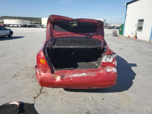 1NXBR32E64Z282535 - 2004 TOYOTA COROLLA CE 红色 照片 6
