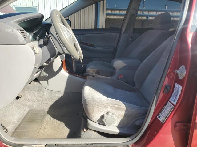 1NXBR32E64Z282535 - 2004 TOYOTA COROLLA CE 红色 照片 7