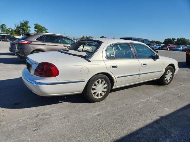 1LNHM97V72Y697857 - 2002 LINCOLN CONTINENTA WHITE photo 3